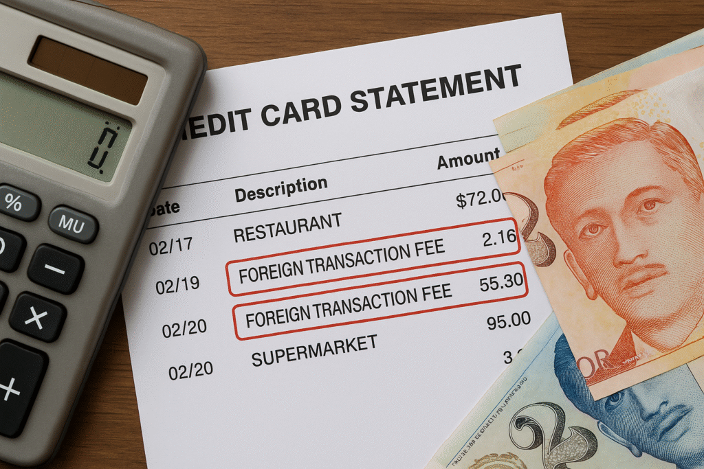save money overseas singapore avoid hidden foreign transaction fees